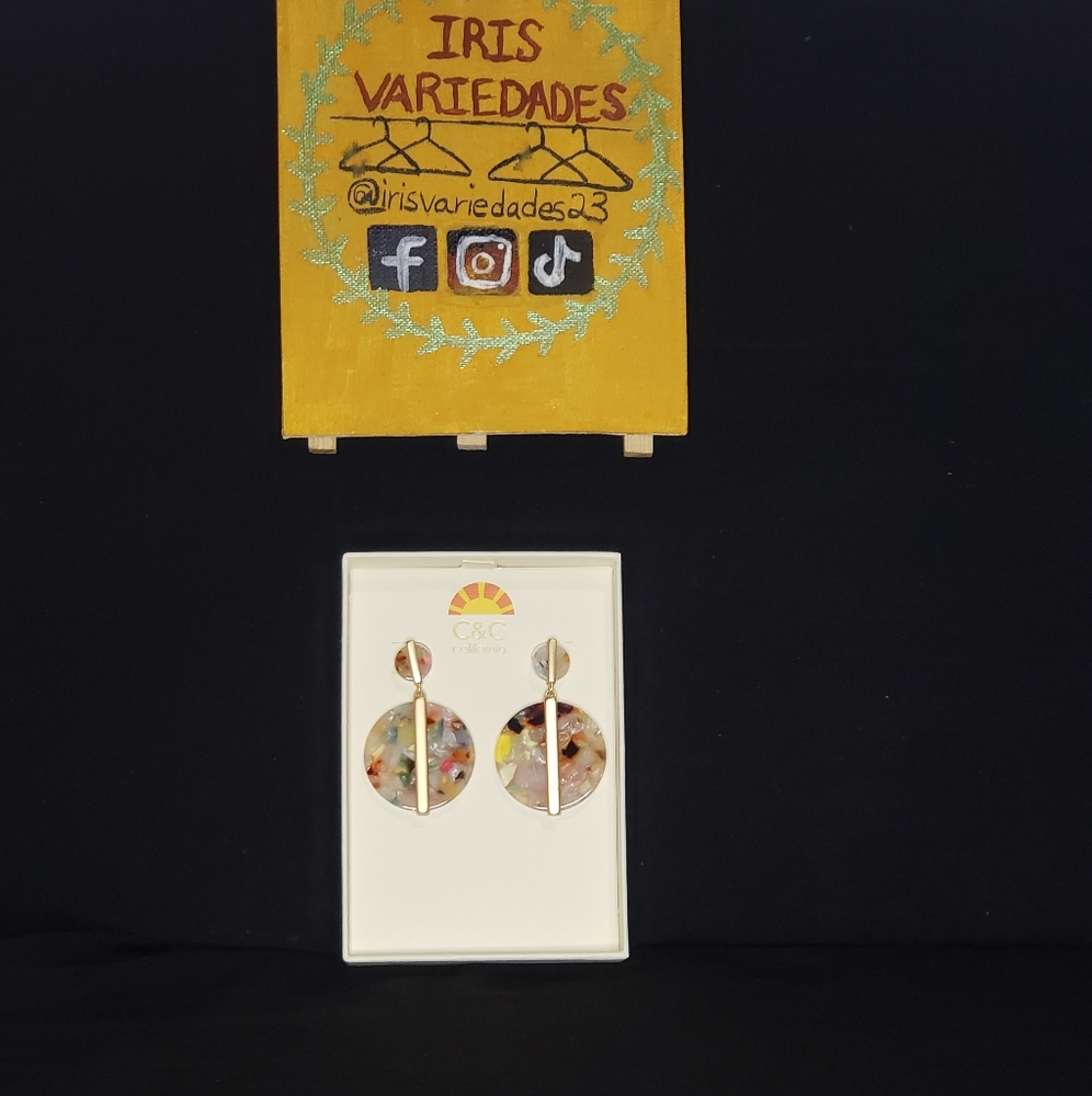 C&C California  Acrylic  Earrings.